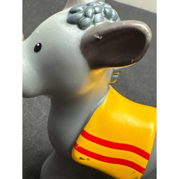 Fisher Price Little People Nativity Donkey Figures Set Of 2 0716MTN 2002 Replace - Picture 7 of 7